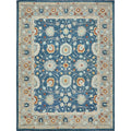 Newport Hand Tufted New Zealand Wool Blue Gray Area Rug