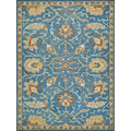 Newport Hand Tufted New Zealand Wool Blue Ivory Area Rug