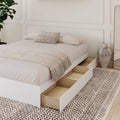 Nexera Paris 3 Drawer Storage Bed White