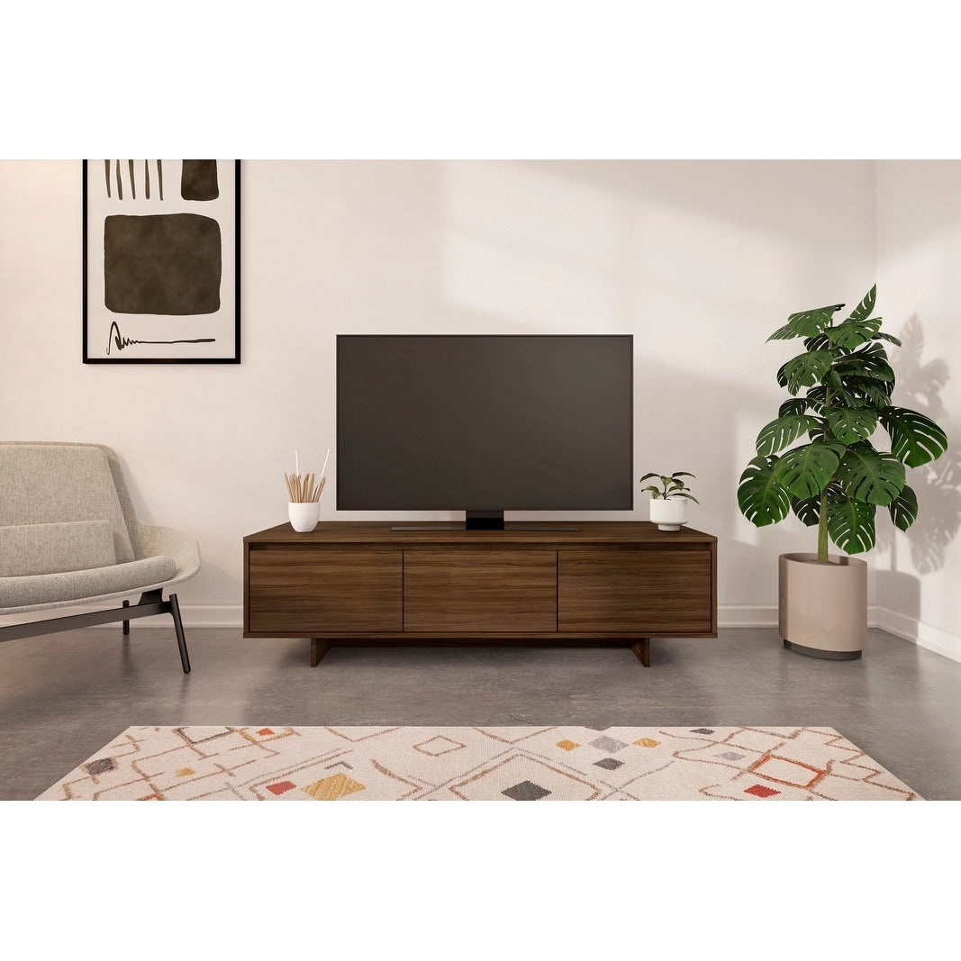 Nexera Rustik 60 Inch Tv Stand Natural Maple