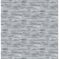 Nextwall Brushed Metal Tile Peel And Stick Removable Wallpaper