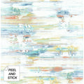Nextwall Brushed Stripe Abstract Peel And Stick Removable Wallpaper 20.5 In. W X 18 Ft. L
