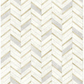 Nextwall Chevron Marble Tile Peel And Stick Wallpaper