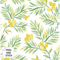 Nextwall Lemon Branch Peel And Stick Removable Wallpaper 20.5 In. W X 18 Ft. L