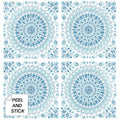 Nextwall Mandala Bohemian Peel And Stick Removable Wallpaper 20.5 In. W X 18 Ft. L