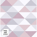 Nextwall Mod Triangles Geometric Peel And Stick Removable Wallpaper 20.5 In. W X 18 Ft. L
