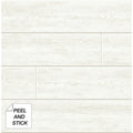 Nextwall Off White Shiplap Peel And Stick Removable Wallpaper 20.5 In. W X 18 Ft. L