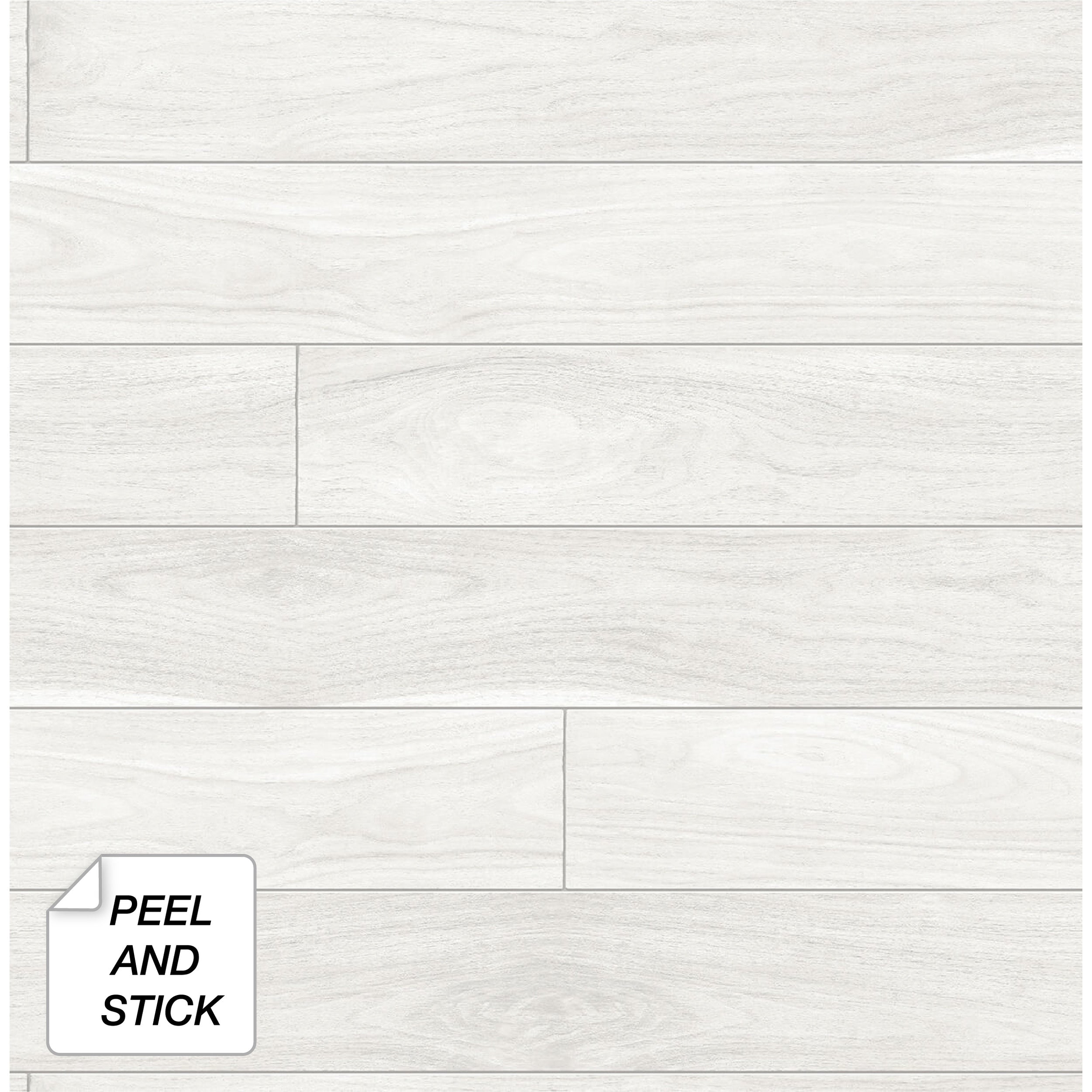 Nextwall Teak Plank Peel And Stick Unpasted Wallpaper