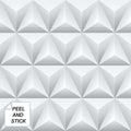 Nextwall Triangle Origami Peel And Stick Removable Wallpaper 20.5 In. W X 18 Ft. L