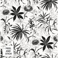 Nextwall Tropical Garden Peel And Stick Removable Wallpaper 20.5 In. W X 18 Ft. L