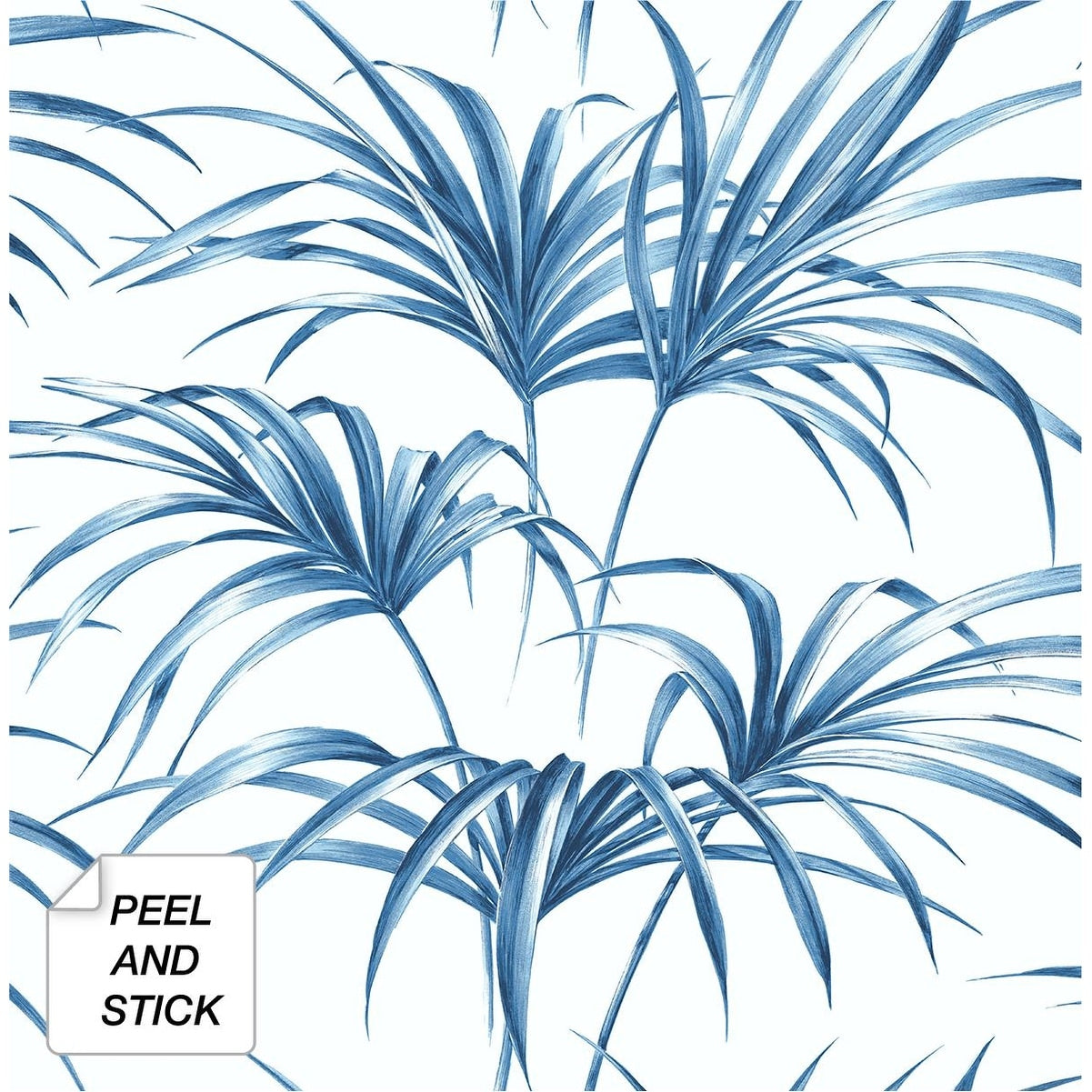 Nextwall Tropical Palm Leaf Peel And Stick Removable Wallpaper 20.5 In. W X 18 Ft. L