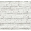 Nextwall Vintage White Brick Peel And Stick Removable Wallpaper 20.5 In. W X 18 Ft. L