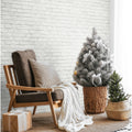 Nextwall Winter Vintage Brick Christmas Peel And Stick Wallpaper 20.5 In. W X 18 Ft. L