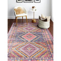 Nick Fuchsia Transitional Area Rug 53 X 76