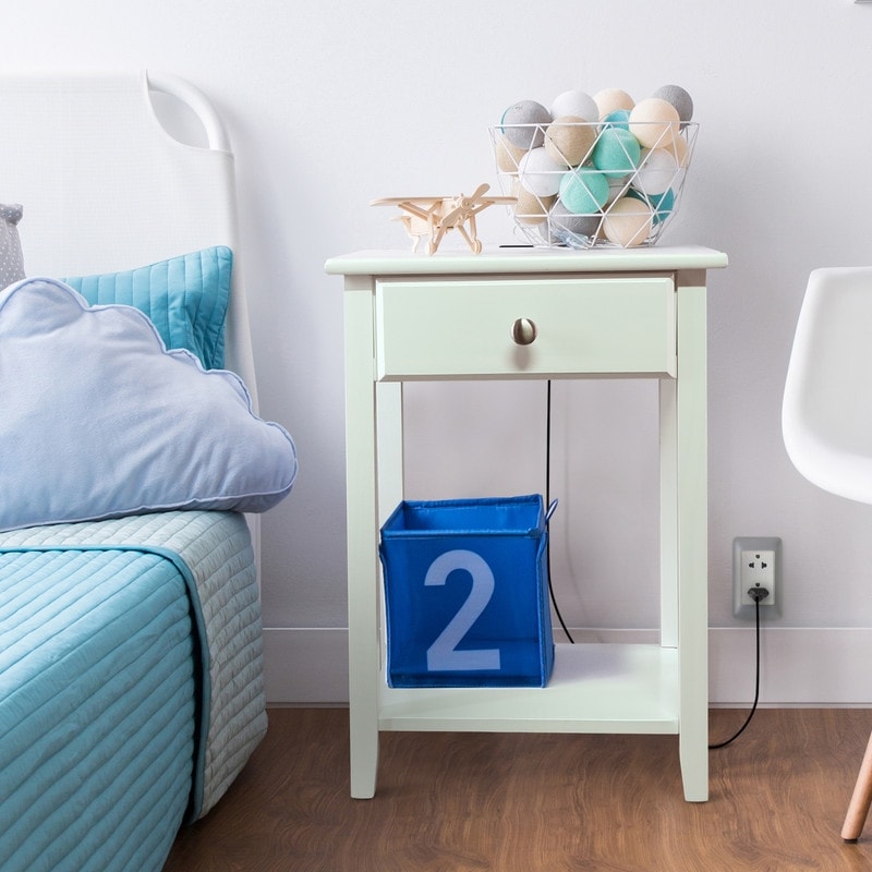 Night Owl Nightstand With Usb Ports
