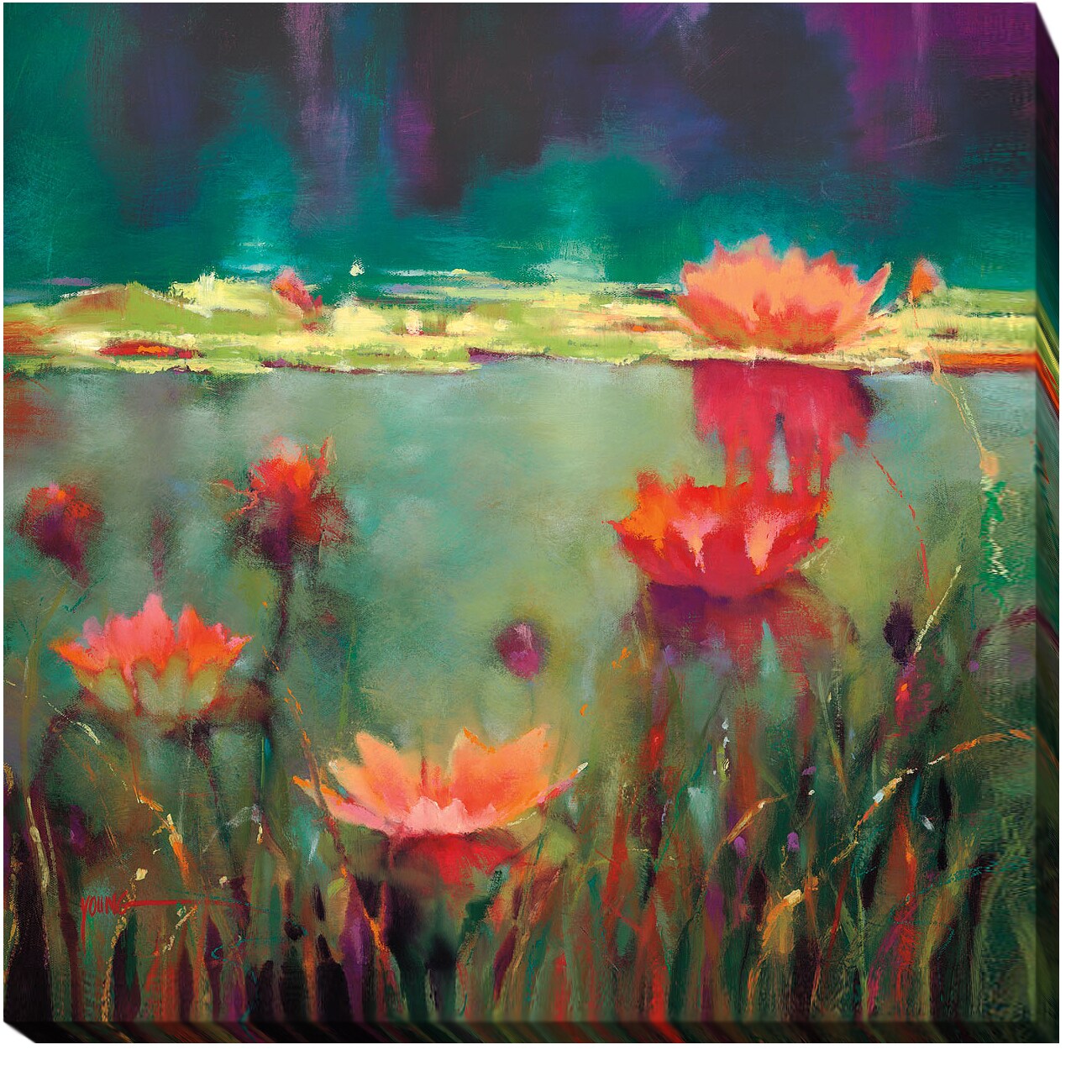 Donna Young Nightfall Gallery Wrapped Canvas Giclee Art