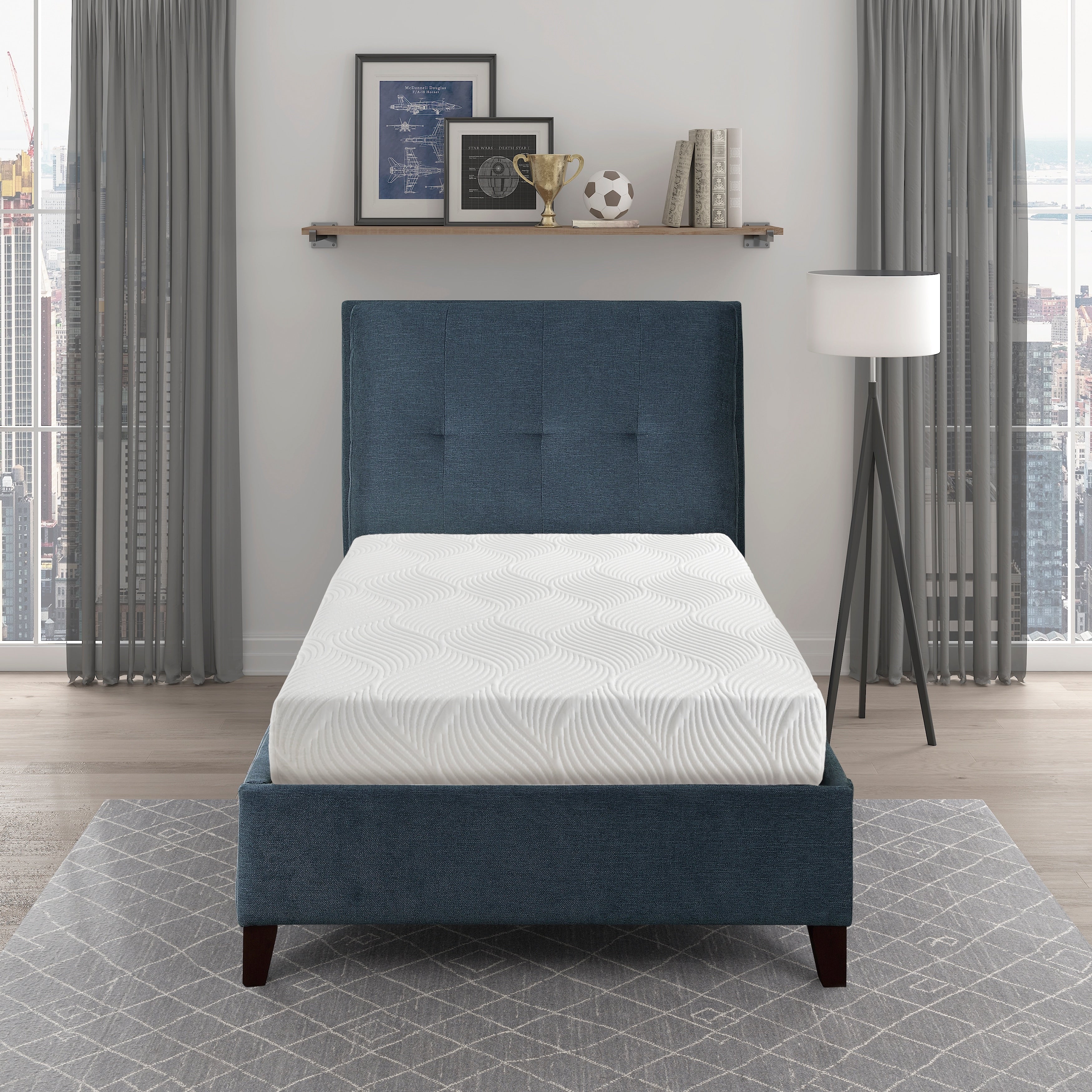 Nightheron 10 Inch Gel Infused Memory Foam Mattress