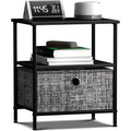 Sorbus Nightstand 1 Drawer Shelf Storage Bedside Furniture Accent End Table Chest