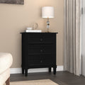 Nightstand With Three Drawers Fully Assembled