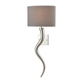 Nile 32 High 1 Light Sconce Polished Nickel 32 Inch Tall