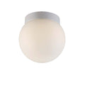 Niveous White Aluminum Led Flush Mount