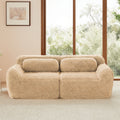 No Assembly Required 2 Seater Modular Sectional Sofa Couches