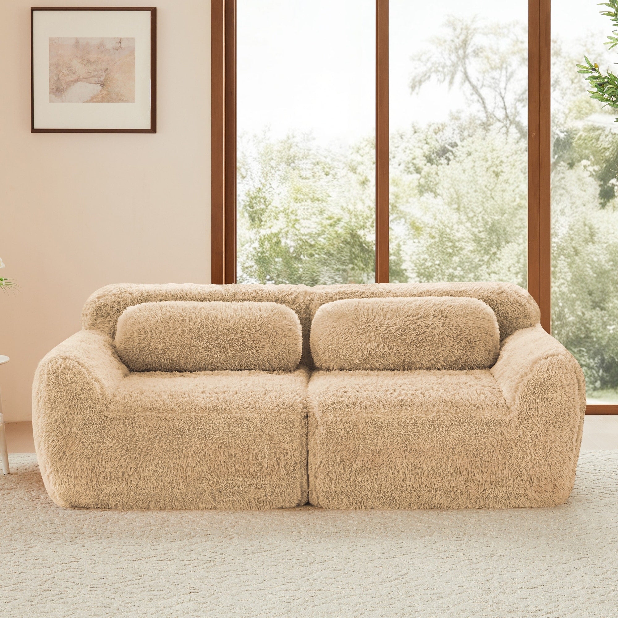 No Assembly Required 2 Seater Modular Sectional Sofa Couches