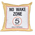 No Wake Word Print 20 Inch Pillow