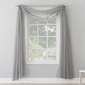 No. 918 Emily Sheer Voile Curtain Scarf 59 W X 216 L