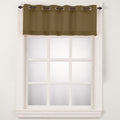 Copper Grove Fox Harbour Grommet Window Valance