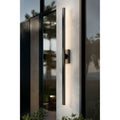 Nocar 60 Outdoor Led Wall Light In Textured Black Textured Black