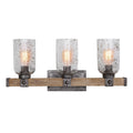 Nolan 3 Light Urban Wash Bath Vanity Fixture