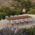 Noma 13 Piece Outdoor Rectangular Extendable Dining Table And Chairs Set