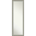 Elegant Brushed On The Door Mirror Full Length Mirror