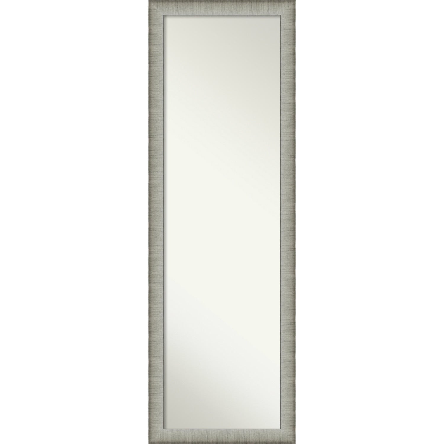 Elegant Brushed On The Door Mirror Full Length Mirror