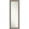 Lyla Ornate Silver 18.25 In. X 52.25 In. Framed On The Door Mirror Full Length Mirror 18.25 In. X 52.25 In.