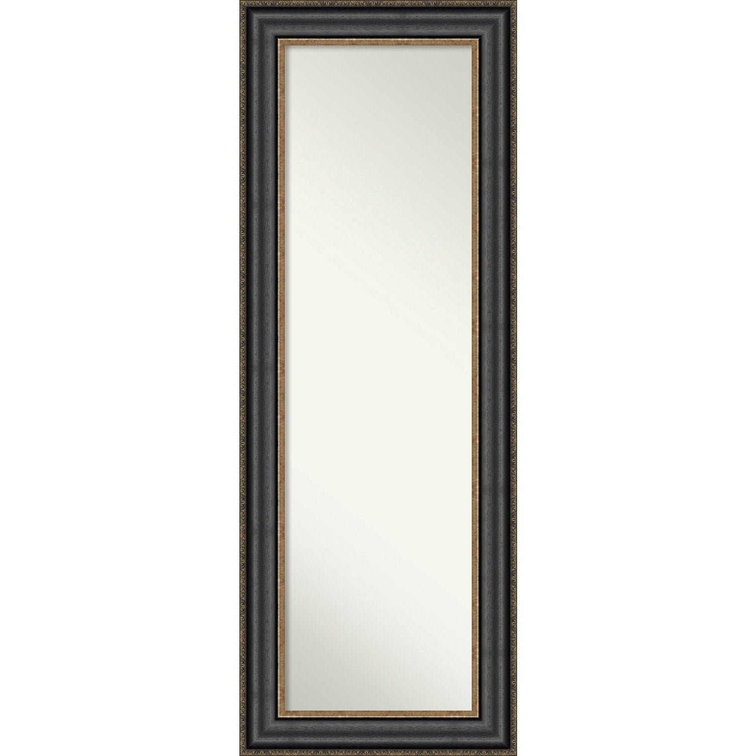 Thomas Black Bronze 19.75 In. X 53.75 In. Framed On The Door Mirror Full Length Mirror 19.75 In. X 53.75 In.