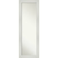 Porch Den Woollen White Finish On The Door Full Length Mirror