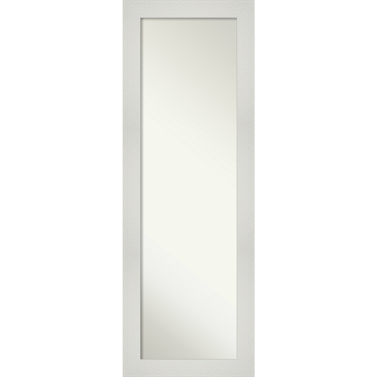 Porch Den Woollen White Finish On The Door Full Length Mirror