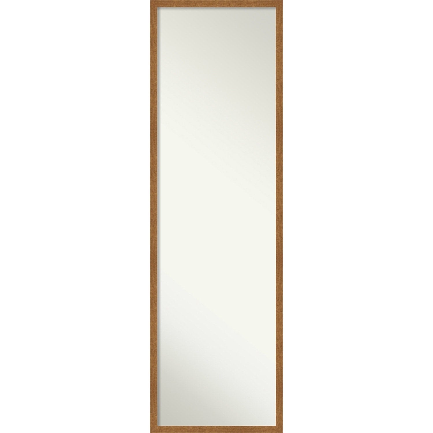 Carlisle Narrow Full Length Framed On The Door Mirror Outer Size 15 X 49 Inch