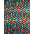 Noori Rug Balochi Asalia Drk. Blue Orange Rug 411 X 68