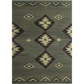 Noori Rug High Low Sabih Brown Ivory Rug 82 X 112