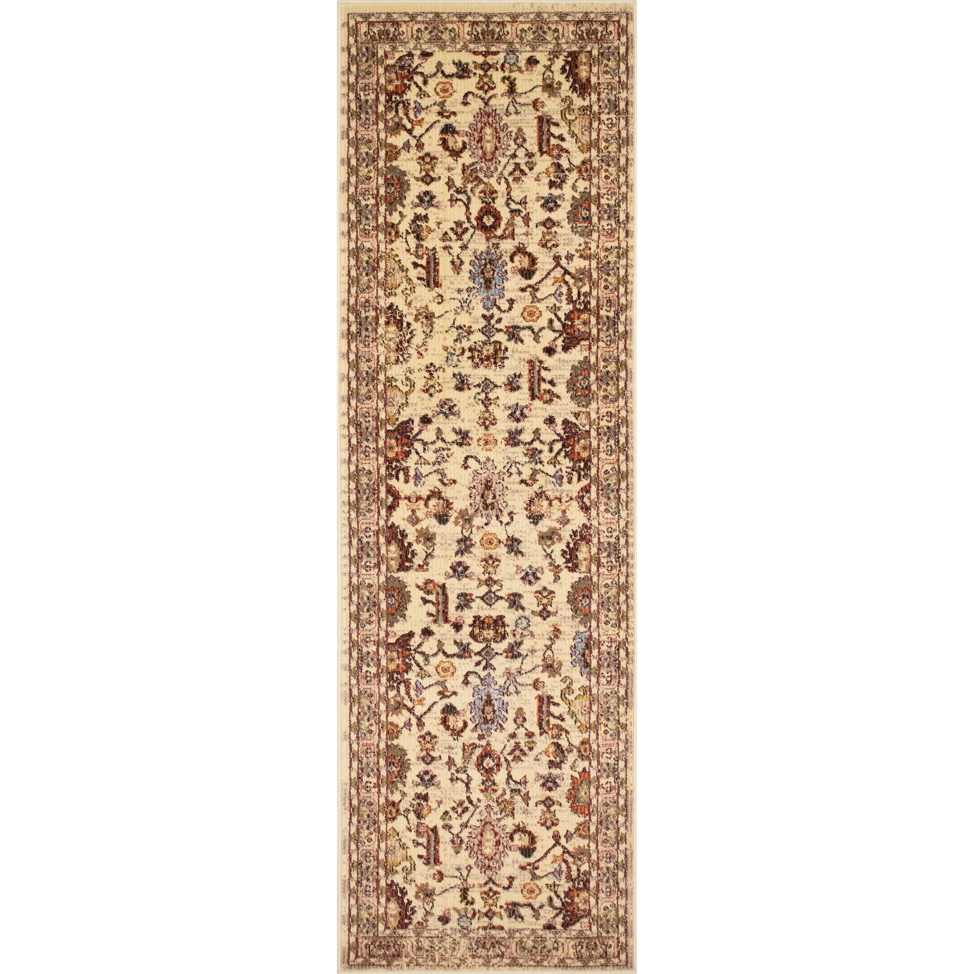 Noori Rug Karabag Burgundy Ivory Rug