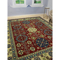 Noori Rug Kazak Yanny Red Ivory Rug 83 X 101