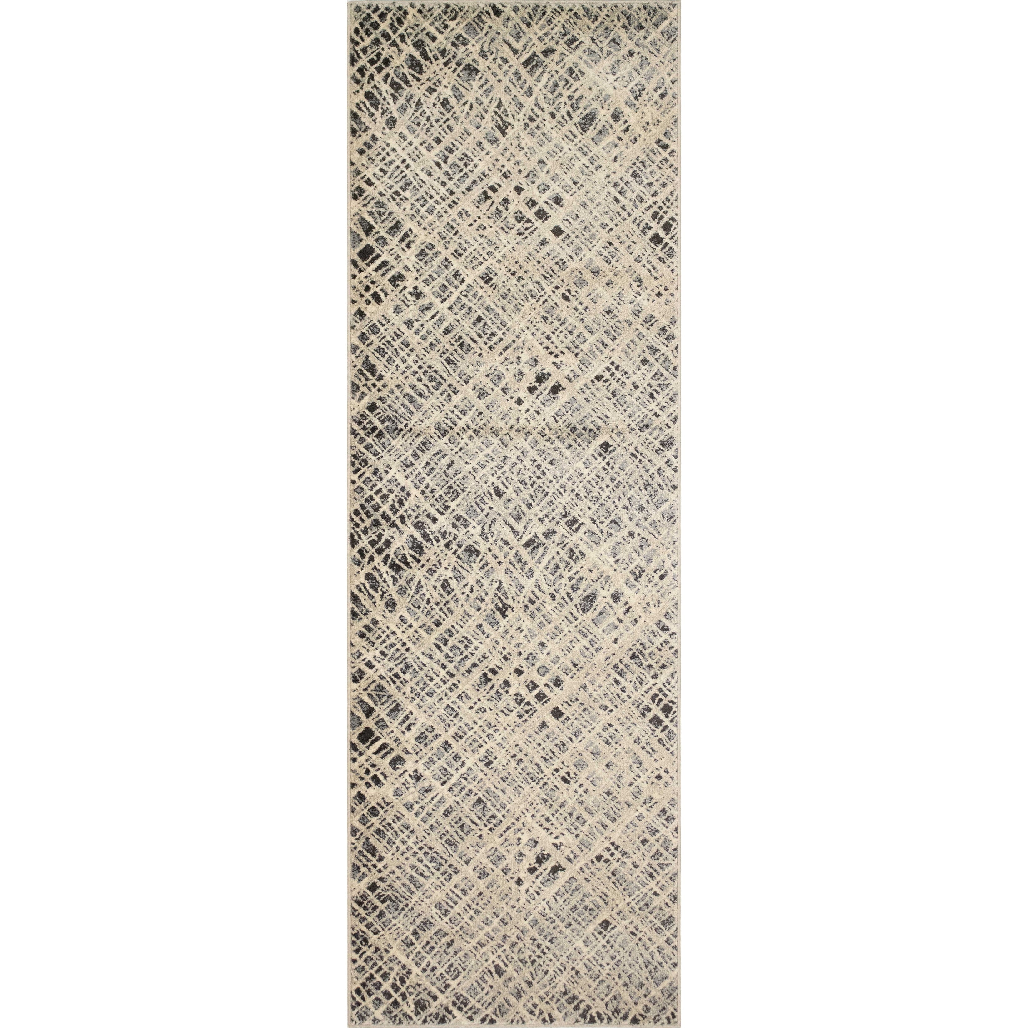 Strick Bolton Montag Navy Beige Area Rug