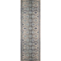Porch Den Beaumead Grey And Blue Low Pile Rug