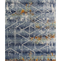 Porch Den Fritz Blue Grey High Low Area Rug