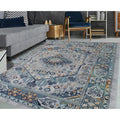 Noori Rug High Low Westfield Silver Blue Rug