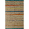 Noori Rug Winchester Kilim Ramey Brown Orange Rug 53 X 710