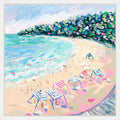 Noosa Days By Meredith Howse Framed Canvas Wall Art Print